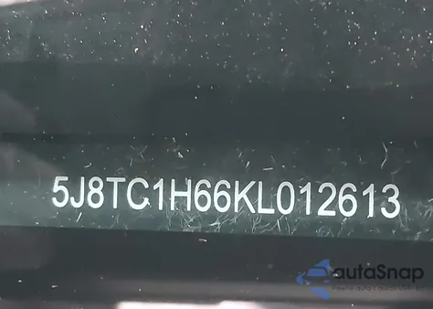 2019 Acura Rdx A-Spec Package из США, поврежденный, VIN 5J8TC1H66KL012613